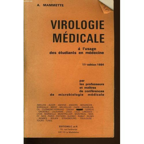 Virologie Médicale - Par Les Professeurs Et Maîtres De Conférences ... on Productcaster.