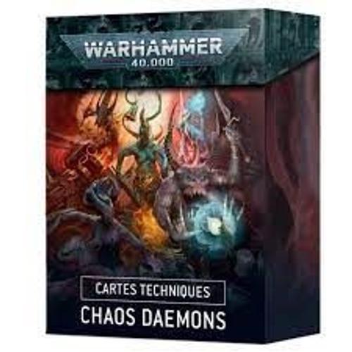 Cartes Techniques : Chaos Daemons - Warhammer 40,000 ( 40k) on Productcaster.