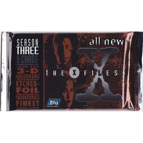 Pochette De 9 Cartes X-Files Topps Américaines on Productcaster.