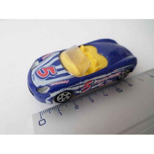 Porsche Cabriolet Boxster N° 5 Bleu-Majorette on Productcaster.