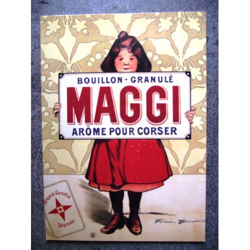 Carte Meilleurs Voeux Bouillon Granulé Maggi Arôme Pour Corser on Productcaster.