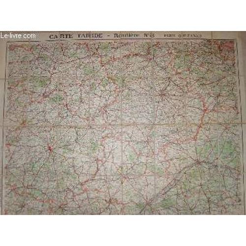 Carte Taride, Routière N°8 : Paris, Orléanais. on Productcaster.