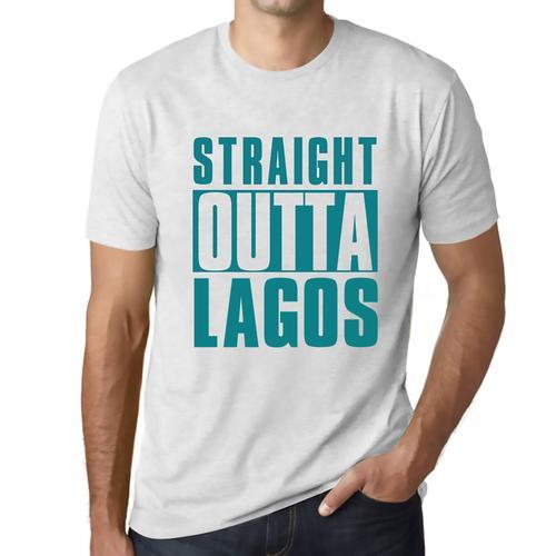 Homme Tee-Shirt Tout Droit Sorti De Lagos - Straight Outta Lagos - ... on Productcaster.