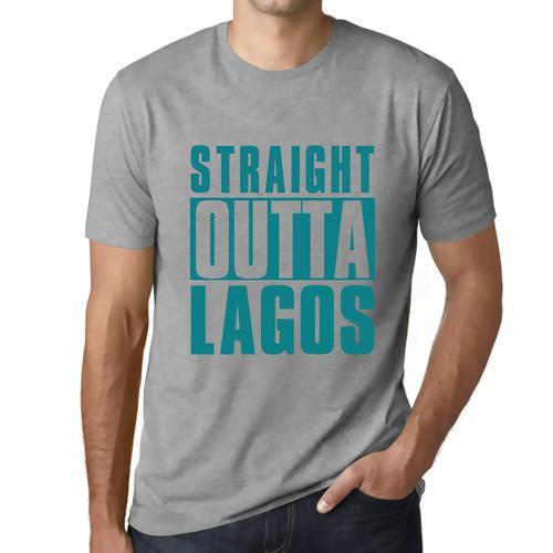 Homme Tee-Shirt Tout Droit Sorti De Lagos - Straight Outta Lagos - ... on Productcaster.