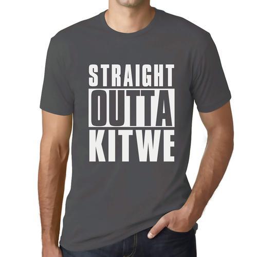 Homme Tee-Shirt Tout Droit Sorti De Kitwe - Straight Outta Kitwe - ... on Productcaster.