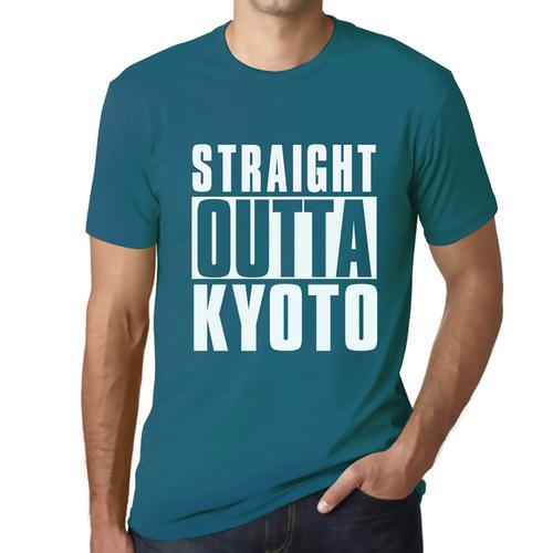 Homme Tee-Shirt Tout Droit Sorti De Kyoto - Straight Outta Kyoto - ... on Productcaster.