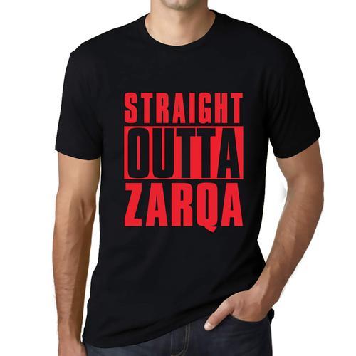 Homme Tee-Shirt Tout Droit Sorti De Zarqa - Straight Outta Zarqa - ... on Productcaster.