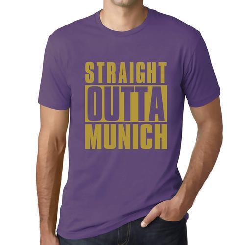 Homme Tee-Shirt Tout Droit Sorti De Munich - Straight Outta Munich ... on Productcaster.