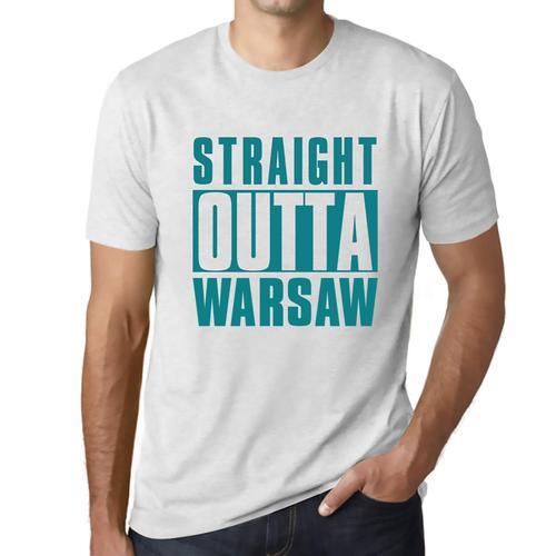 Homme Tee-Shirt Tout Droit Sorti De Varsovie - Straight Outta Warsa... on Productcaster.