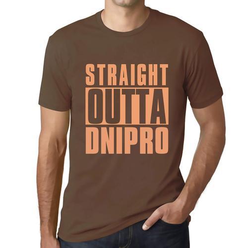 Homme Tee-Shirt Tout Droit Sorti De Dnipro - Straight Outta Dnipro ... on Productcaster.