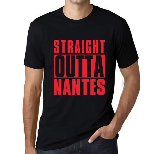 Homme Tee-Shirt Tout Droit Sorti De Nantes - Straight Outta Nantes ... on Productcaster.