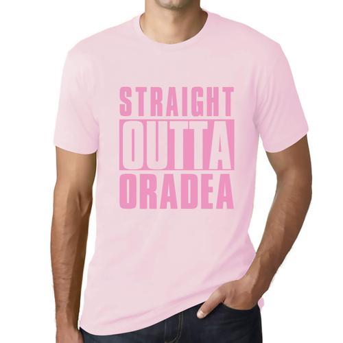 Homme Tee-Shirt Tout Droit Sorti D'oradea - Straight Outta Oradea -... on Productcaster.