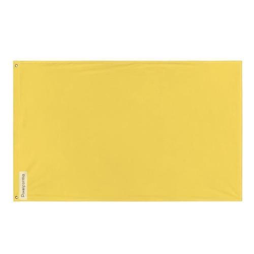 Drapeau Jaune 90x150cm en polyester on Productcaster.