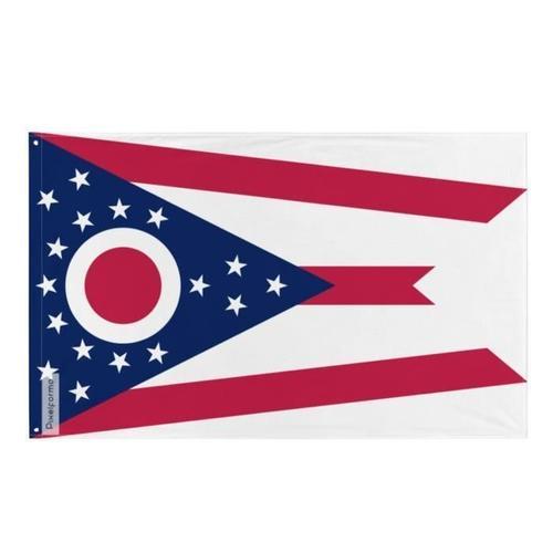 Drapeau de l'Ohio 90x150cm en polyester on Productcaster.