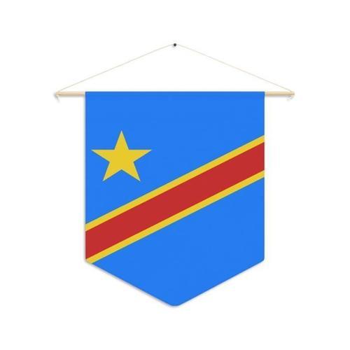 Fanion Drapeau de la république démocratique du Congo à suspendre e... on Productcaster.