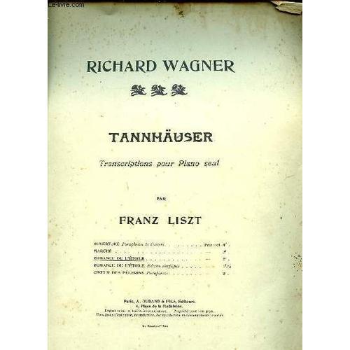 Romance De L'etoile De Tannhäuser. Transcription Pour Piano. on Productcaster.