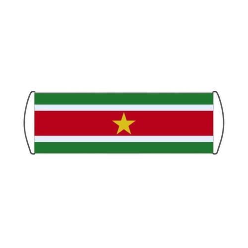 Bannière de défilement Drapeau du Suriname 17x50cm on Productcaster.