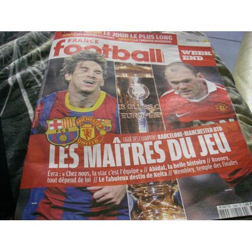 France Football 3398 Bis - Ligue Des Champions, Les Maîtres Du Jeu on Productcaster.