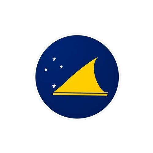 Autocollant Rond Drapeau Des Tokelau 5 Cm En 1000 Pièces on Productcaster.