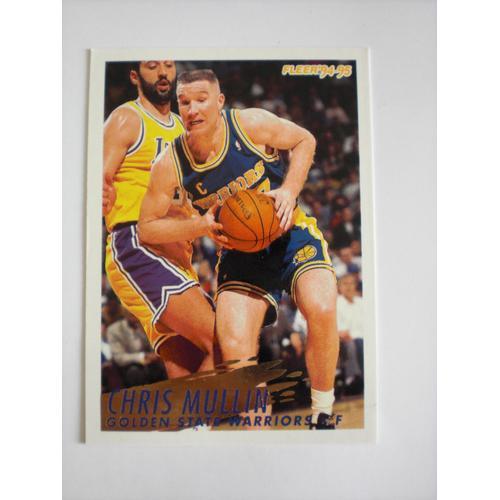 Chris Mullin - Fleer 94-95 - N°77 on Productcaster.