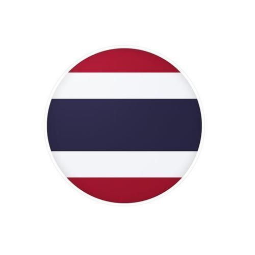 Autocollant Rond Drapeau De La Thaïlande 6 Cm En 1000 Pièces on Productcaster.