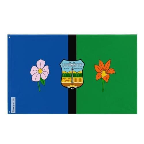 Drapeau Lloydminster 96x144cm en polyester on Productcaster.