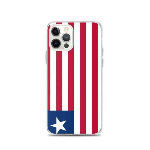 Coque Iphone Drapeau Du Liberia Iphone 12 Pro on Productcaster.