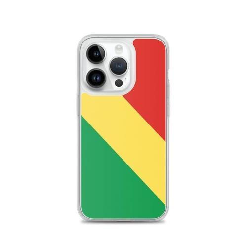 Coque Iphone Drapeau De La Republique Du Congo Iphone 14 Pro on Productcaster.