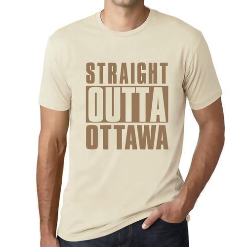 Homme Tee-Shirt Tout Droit Sorti D'ottawa - Straight Outta Ottawa -... on Productcaster.