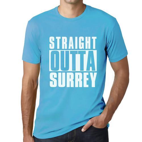 Homme Tee-Shirt Tout Droit Sorti De Surrey - Straight Outta Surrey ... on Productcaster.