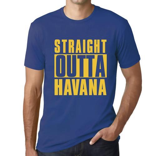 Homme Tee-Shirt Tout Droit Sorti De Havana - Straight Outta Havana ... on Productcaster.