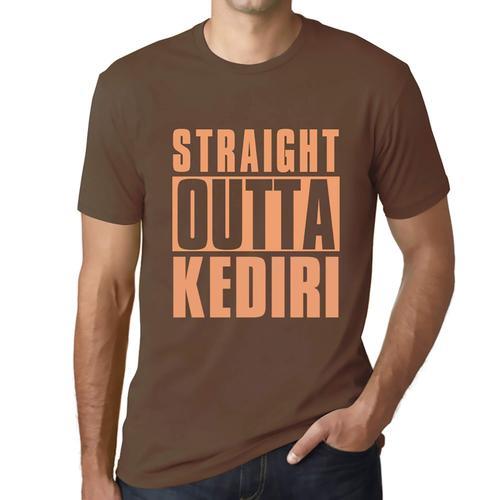 Homme Tee-Shirt Tout Droit Sorti De Kediri - Straight Outta Kediri ... on Productcaster.