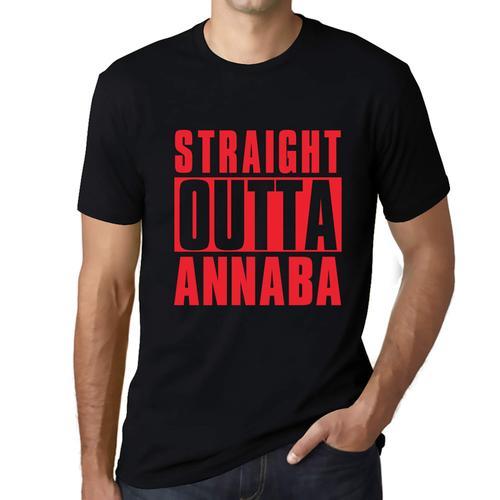 Homme Tee-Shirt Tout Droit Sorti D'annaba - Straight Outta Annaba -... on Productcaster.