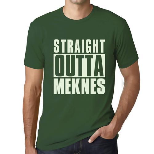 Homme Tee-Shirt Tout Droit Sorti De Meknès - Straight Outta Meknes ... on Productcaster.