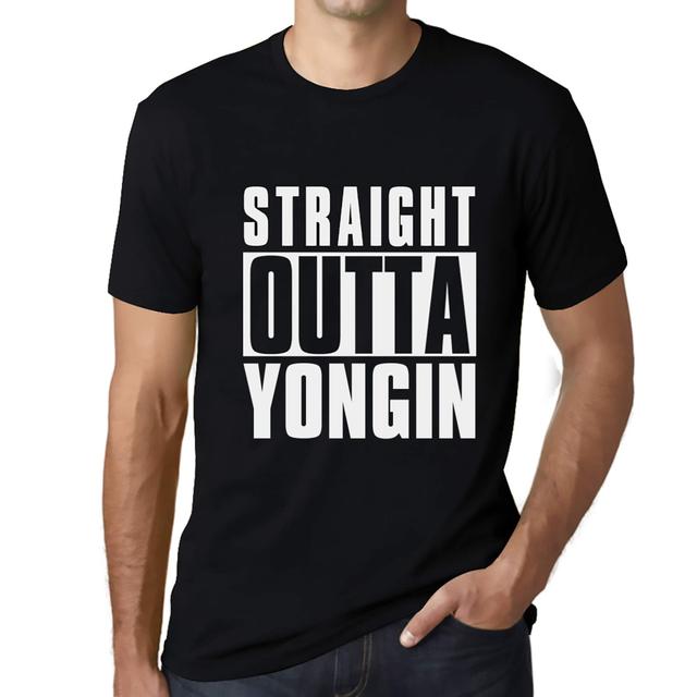 Homme Tee-Shirt Tout Droit Sorti De Yongin - Straight Outta Yongin ... on Productcaster.