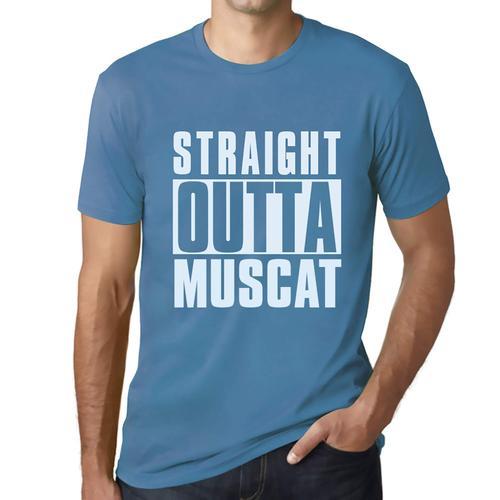 Homme Tee-Shirt Tout Droit Sorti Du Muscat - Straight Outta Muscat ... on Productcaster.