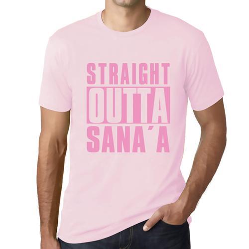 Homme Tee-Shirt Tout Droit Sorti De Sana'a - Straight Outta Sana'a ... on Productcaster.