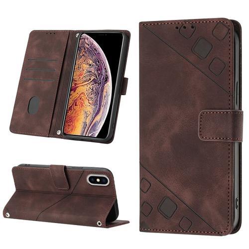 Coque Pour Iphone Xs Max,Etui En Cuir Pu Pochette Portefeuille Magn... on Productcaster.