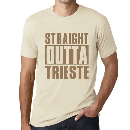 Homme Tee-Shirt Tout Droit Sorti De Trieste - Straight Outta Triest... on Productcaster.