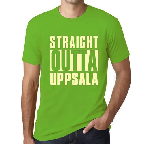 Homme Tee-Shirt Tout Droit Sorti D'uppsala - Straight Outta Uppsala... on Productcaster.