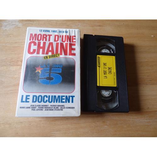 cassette vhs mort d'une chaine 1992 on Productcaster.