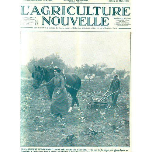 Agriculture Nouvelle N°1463 : Les Jardiniers Modernisent Leur Métho... on Productcaster.