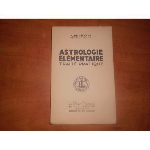 Astrologie Elementaire - Traité Pratique on Productcaster.