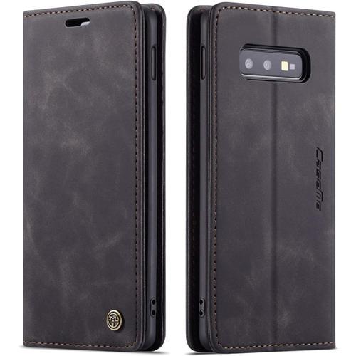 Coque Compatible Avec Samsung Galaxy S10e,Etui En Cuir Flip Housse ... on Productcaster.