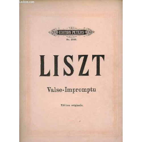 Valse- Impromptu. on Productcaster.