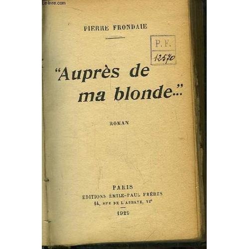 Auprès De Ma Blonde ... on Productcaster.