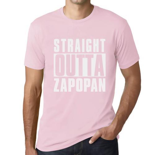 Homme Tee-Shirt Tout Droit Sorti De Zapopan - Straight Outta Zapopa... on Productcaster.