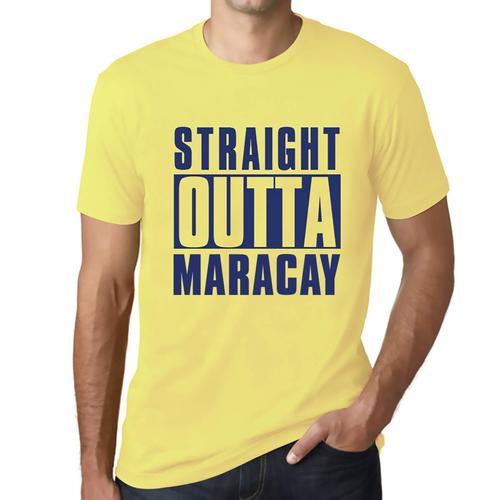 Homme Tee-Shirt Tout Droit Sorti De Maracay - Straight Outta Maraca... on Productcaster.