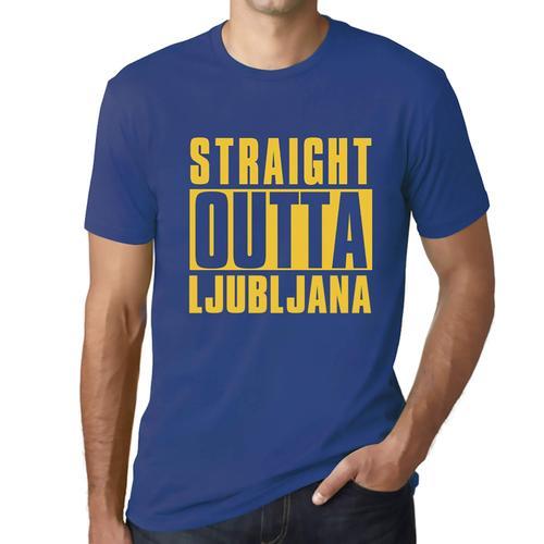 Homme Tee-Shirt Tout Droit Sorti De Ljubljana - Straight Outta Ljub... on Productcaster.