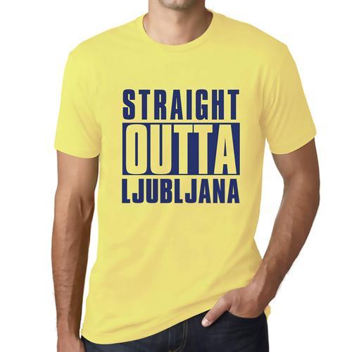 Homme Tee-Shirt Tout Droit Sorti De Ljubljana - Straight Outta Ljub... on Productcaster.